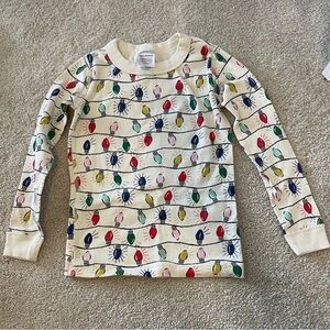 Hanna Andersson Christmas light Pajama Set
